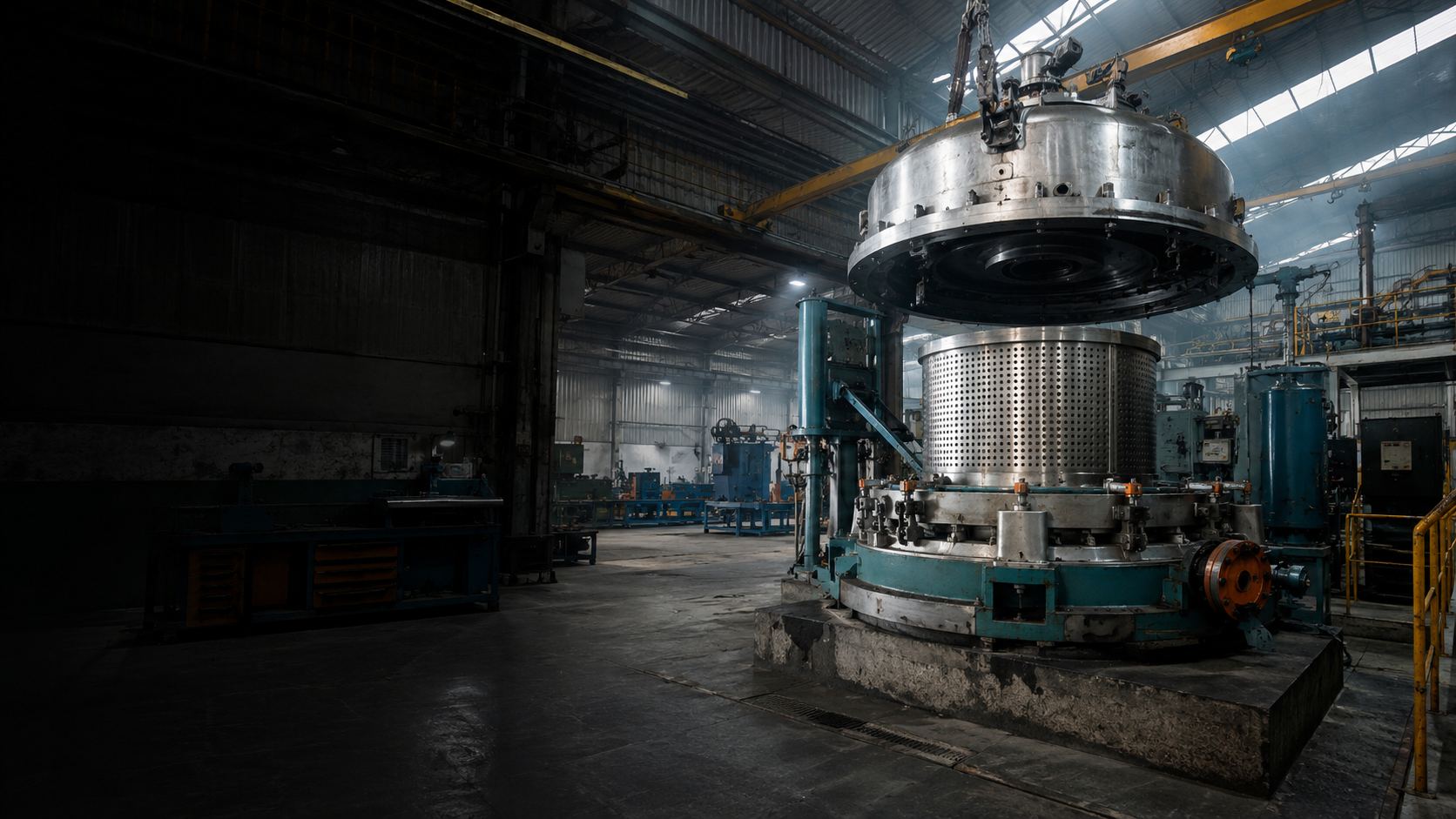 manutenção de centrífuga industrial para usina de açúcar